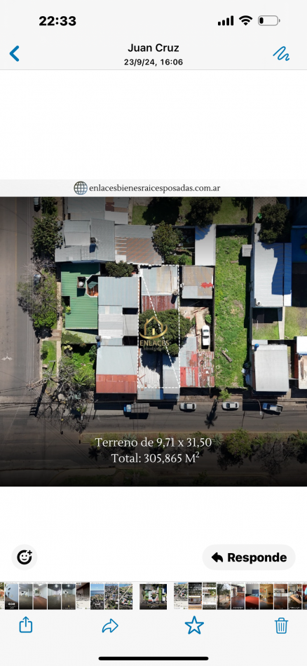 Propiedad en venta sobre Av Urquiza en Posadas