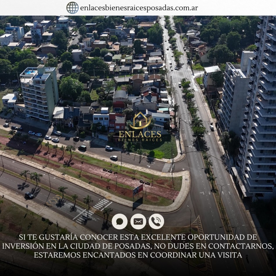 TERRENO EN VENTA CON EXCELENTE UBICACION EN POSADAS