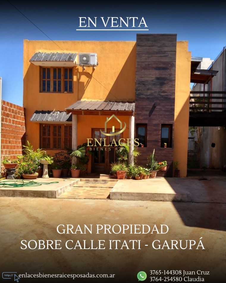 Casa en venta en Garupa 