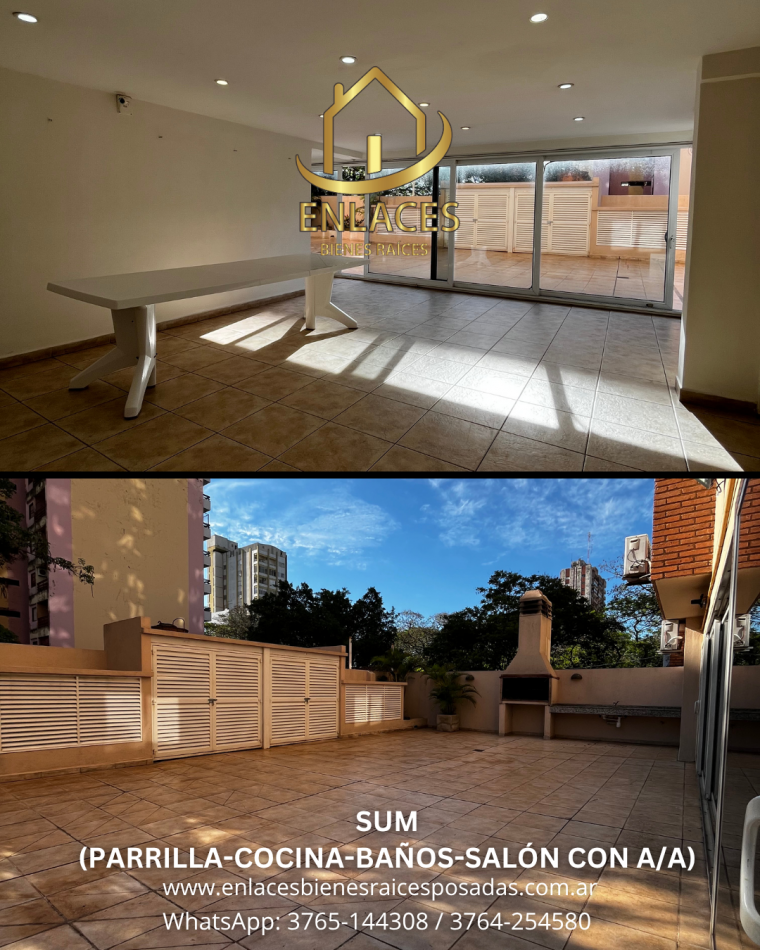 DEPARTAMENTO DE 3 HABITACIONES EN VENTA CENTRO DE POSADAS