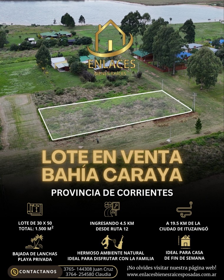 Terrenos en venta en Bahia Caraya