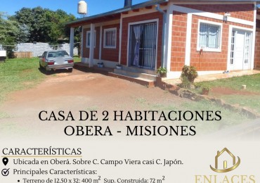 Casa en venta en Obera, Misiones