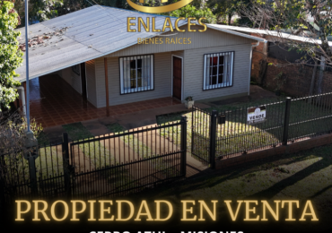Propiedad en venta. Cerro Azul, Misiones